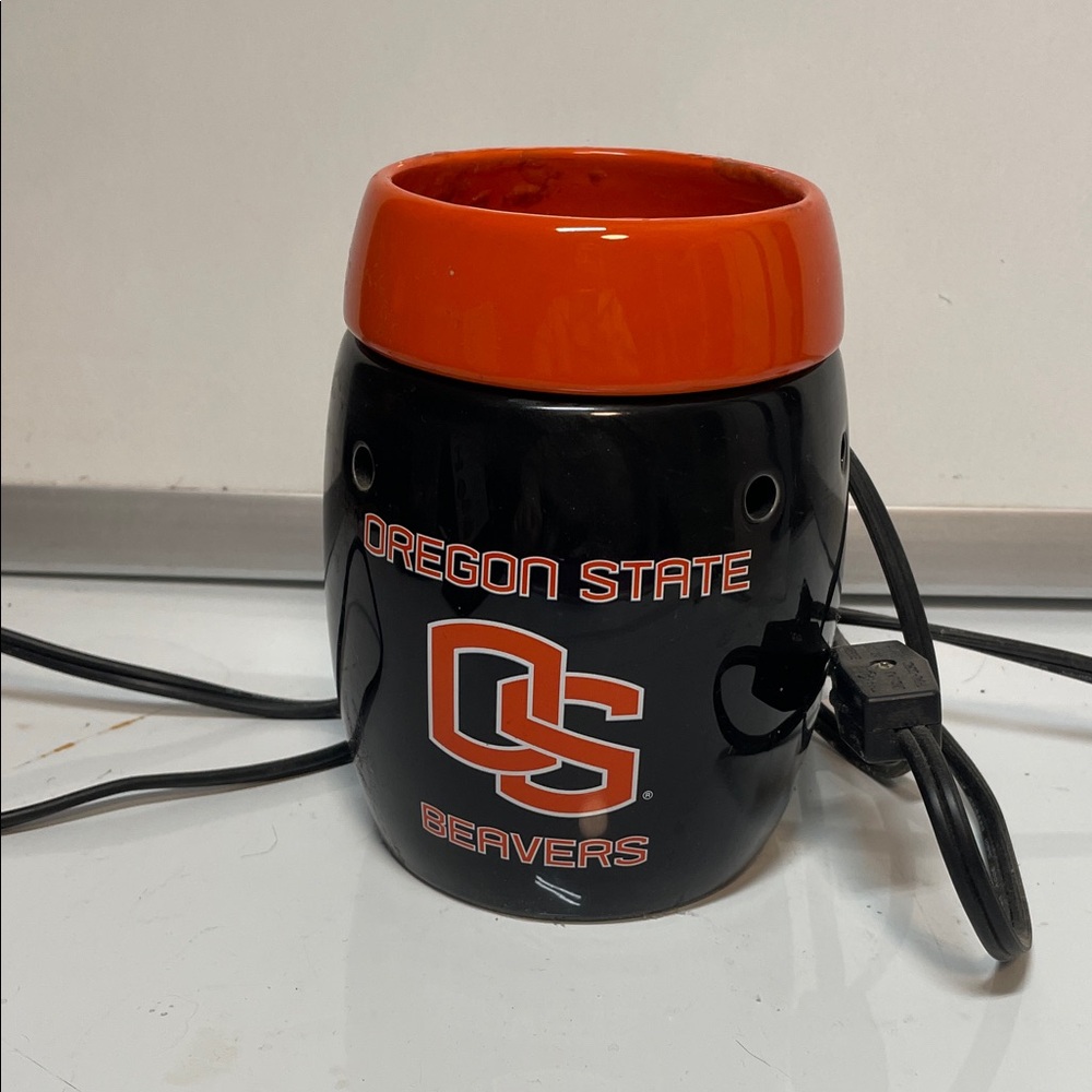 Oregon State Beavers Black and Orange Scentsy Warmer